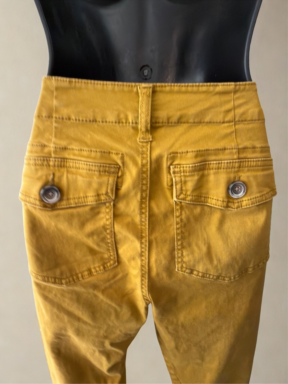 CAbi Mustard Yellow Trousers